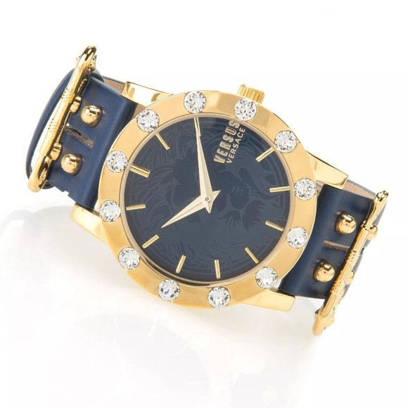 ? NEW Versus VERSACE Ladies Miami Blue Bracelet Watch ✨ main image 5